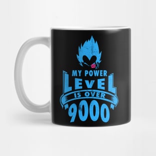 Vegeta Power Level - blue print Mug